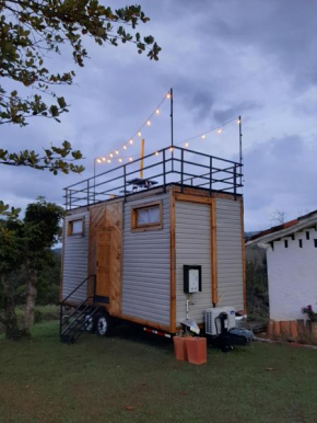 Tiny House -Mini Casa- Coffee Farm - via San Gil-Mogotes